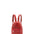 Zaino unisex in vera pelle 100% cotone 4460-ROSSO Alessia Firenze