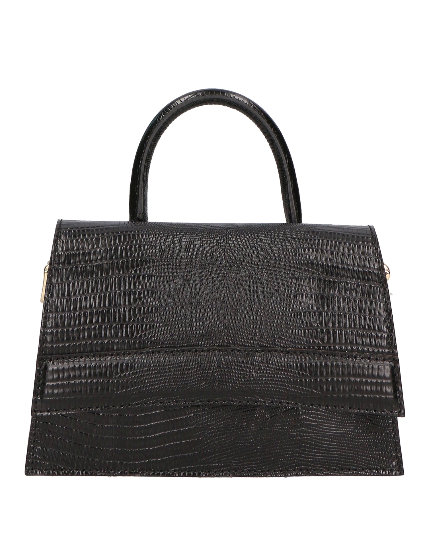 Ariel Borsa a mano da donna Vera pelle 05458-LU28 NERO Gave Lux