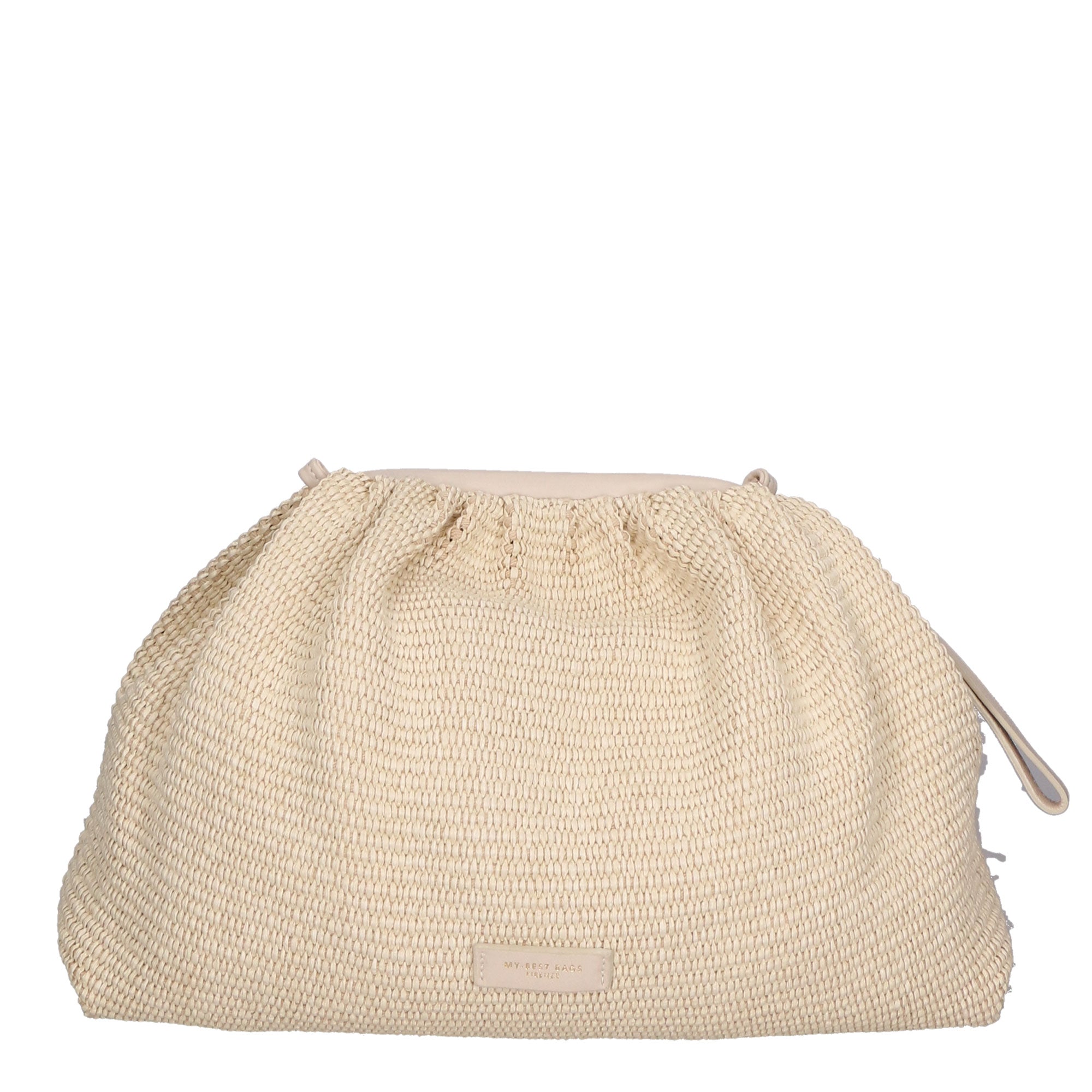 Borsa a mano da donna Paglia & Pelle MYB-7010-SS-TAPIOCA 21+142 TABRU My Best Bag