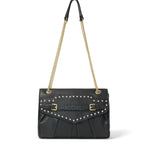 Elora Elite Borsa a spalla da donna 100% poliuretano B17131-NERO Braccialini