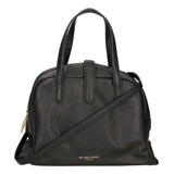 Borsa a mano da donna 100% vera pelle MYB-6007G-FW-D28 NERO BLACK My Best Bag