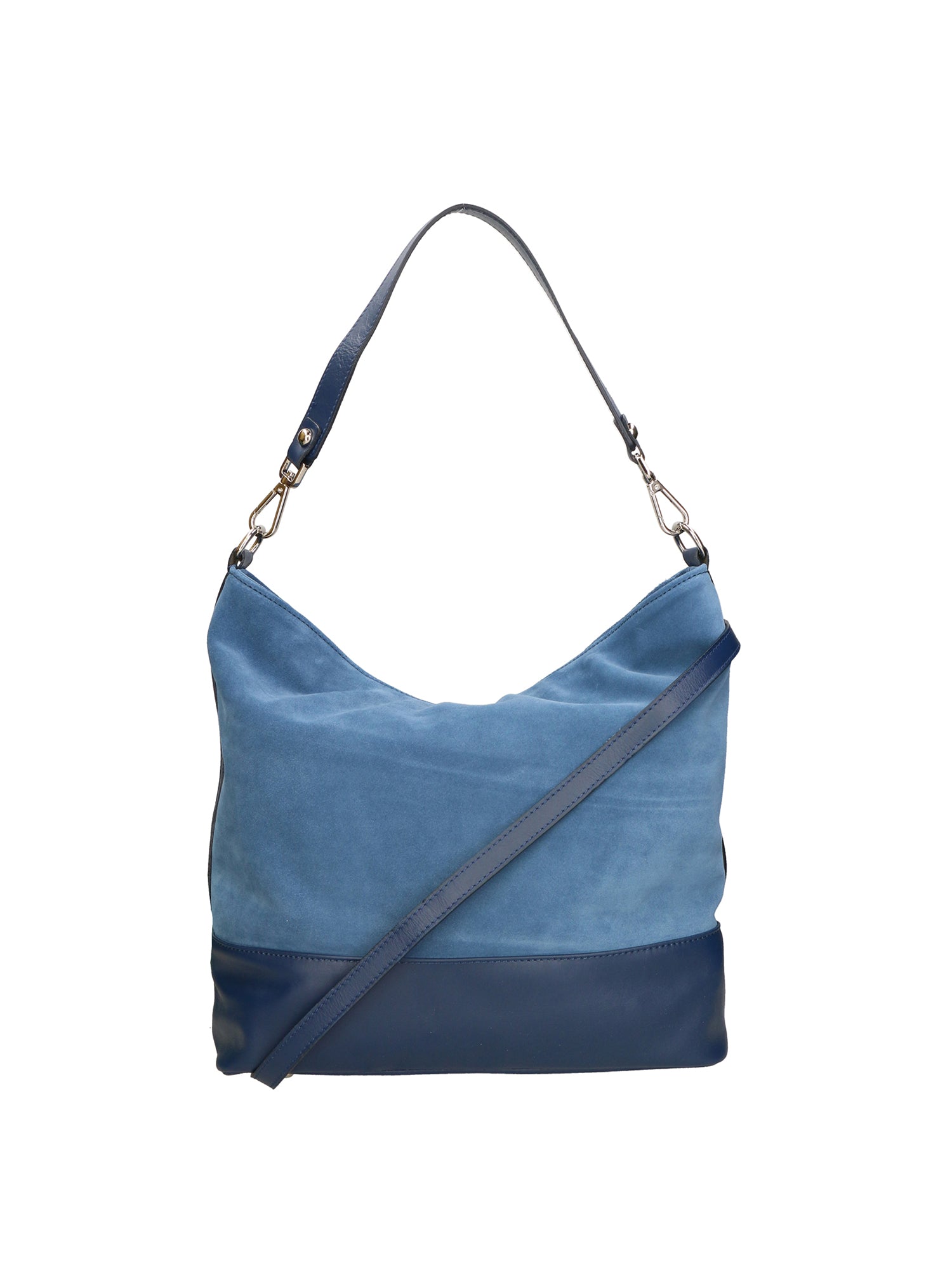 Graziana Borsa a spalla da donna Vera pelle 05960-25 BLU JEANS 24 BLU JEANS Gave Lux