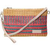 Pochette da donna in paglia Made in Italy MYB-05375-SS-CORALLO STRAW My Best Bag