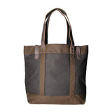 Maura Borsa a mano unisex Canvas e pelle ZG3012-NERO BLACK Gave Lux