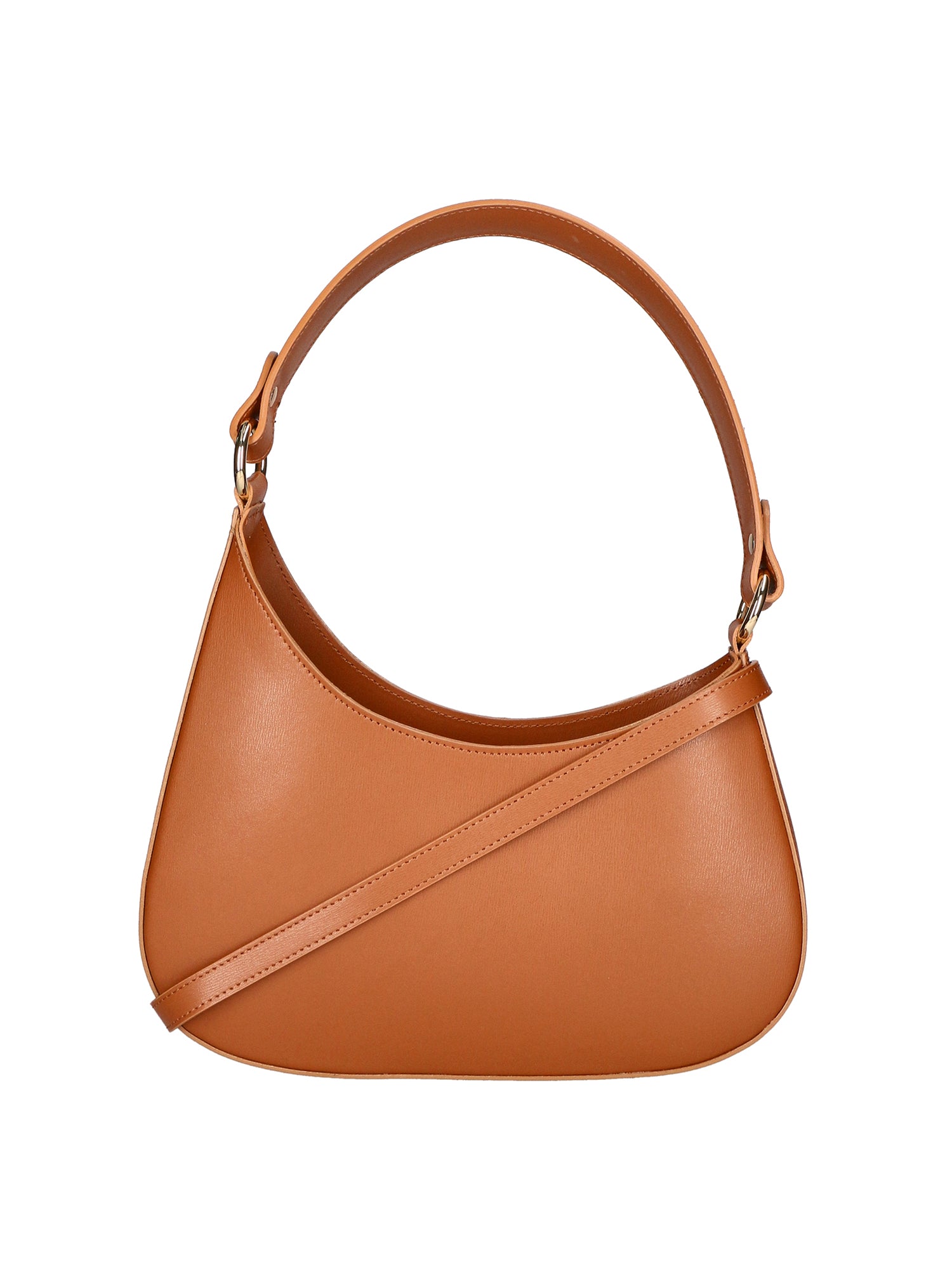 Borsa a spalla da donna Vera pelle MYB-05254-SS-CUOIO B17 My Best Bag