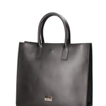 Borsa a mano da donna 100% vera pelle JR-W-1131RU-BLACK-SILVER John Richmond