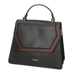 Borsa a mano da donna 100% vera pelle MYB-6004-FW-P218 NERO My Best Bag