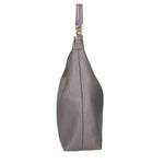 Ursula Borsa a spalla da donna Vera pelle 06673-D27 GRIGIO SCURO Gave Lux