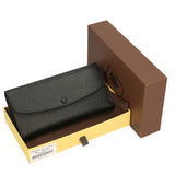 Marcella 60698 2-NERO BLACK Portafoglio donna in vera pelle Gave Lux