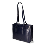 Flaviana Borsa a tracolla unisex Vera pelle 9117-NERO BLACK Gave Lux