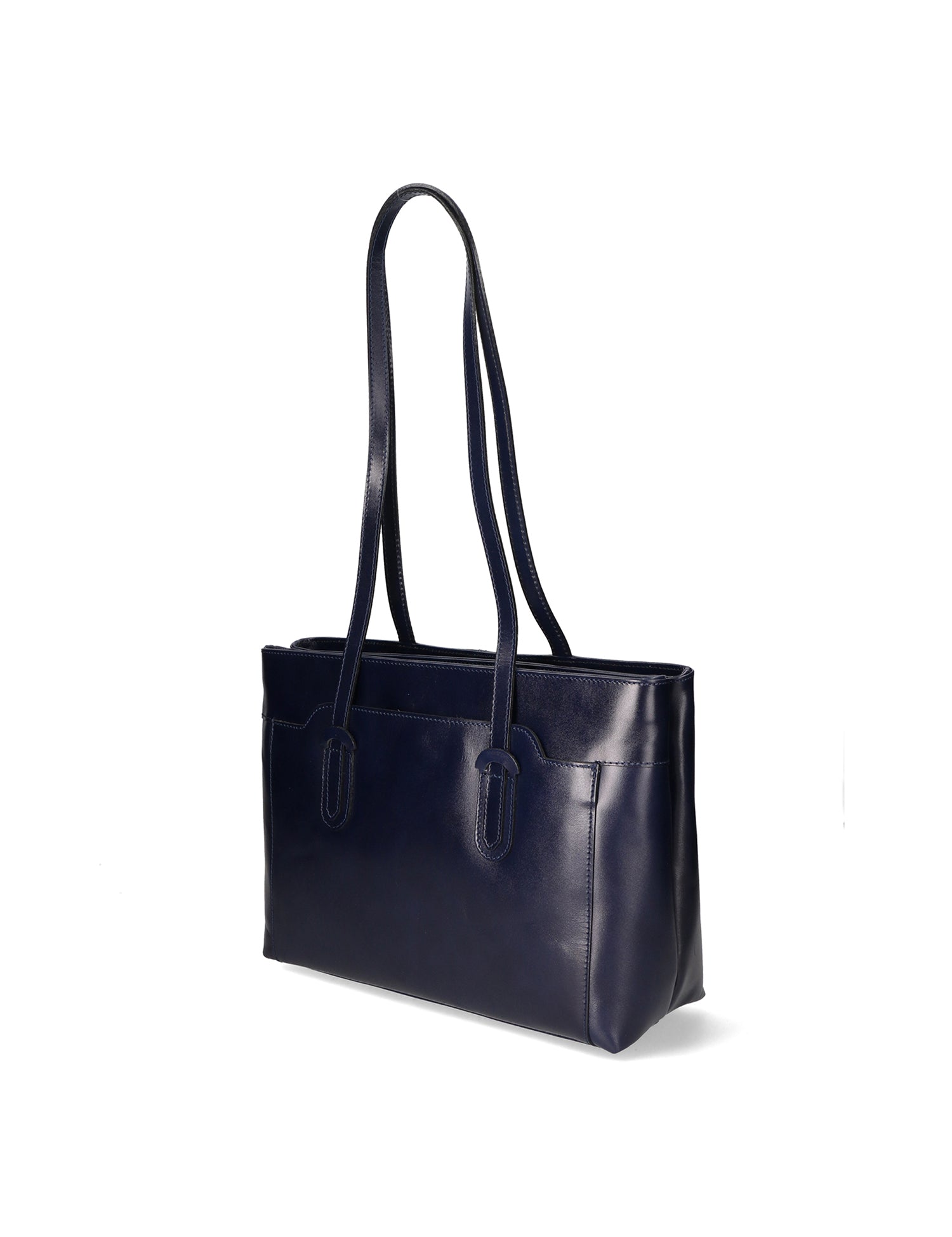 Flaviana Borsa a tracolla unisex Vera pelle 9117-NERO BLACK Gave Lux