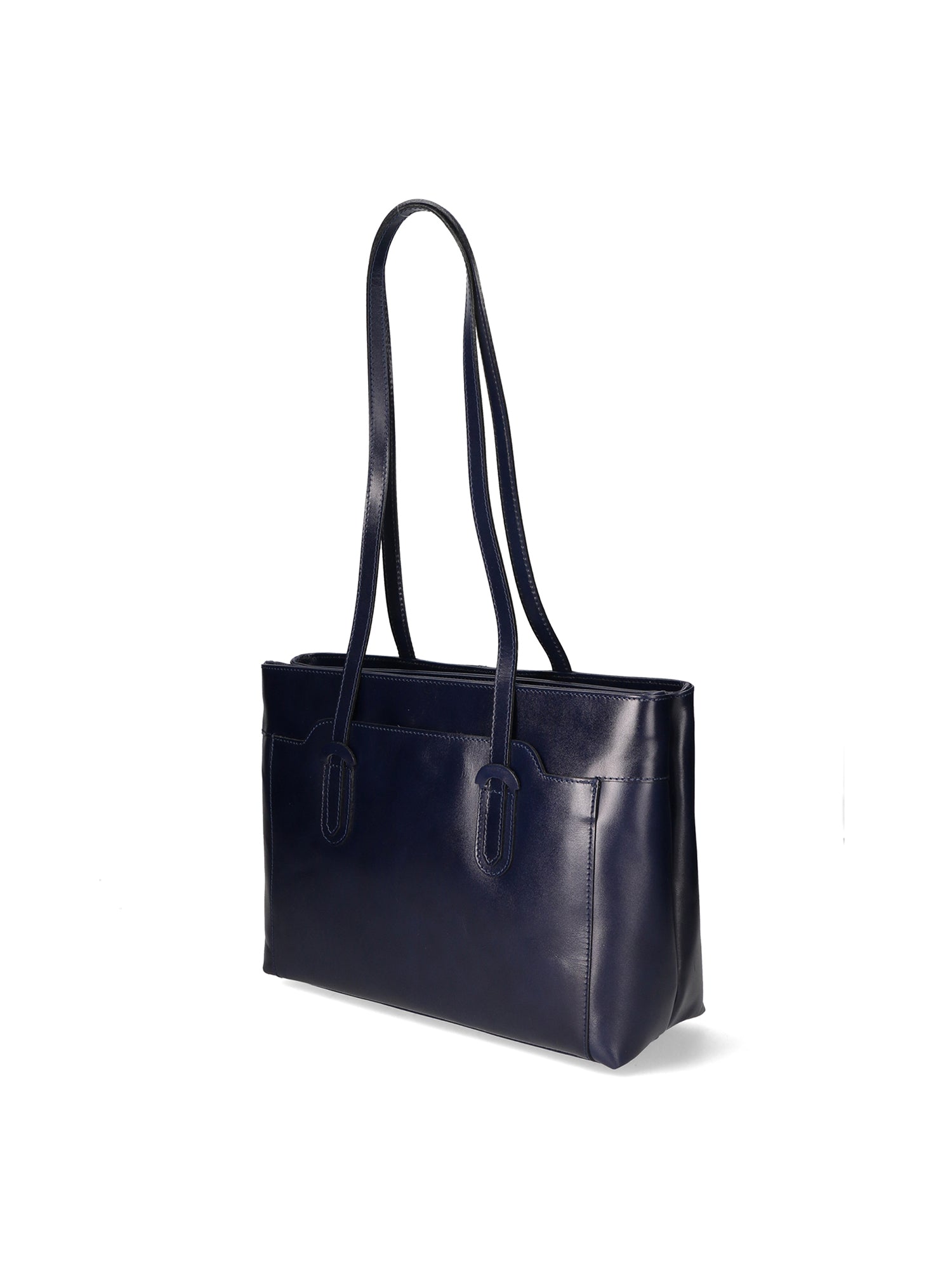 Flaviana Borsa a tracolla unisex Vera pelle 9117-NERO BLACK Gave Lux