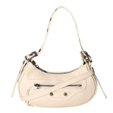 Galatea Borsa a spalla da donna Vera pelle 05708-D37 LATTE MILK Gave Lux