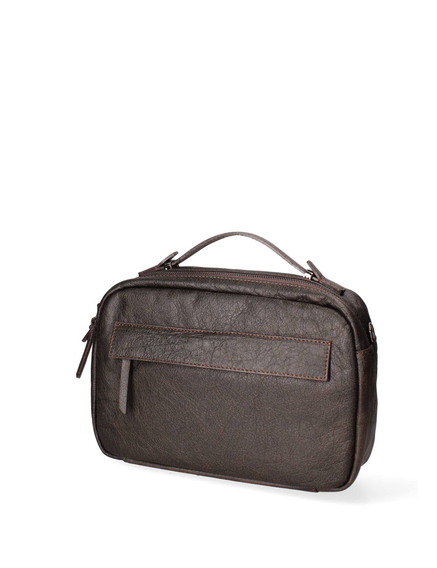 Vera Pelle 6542-TMORO Borsa a mano unisex Modello Avelon Gave Lux