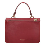 Borsa a mano da donna 100% pelle Nappa MYB-8034-FW-S34 BORGOGNA My Best Bag
