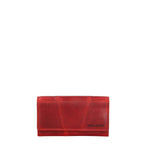 Portafoglio da uomo in vera pelle Casual HILB-5009-ROSSO Hill Burry