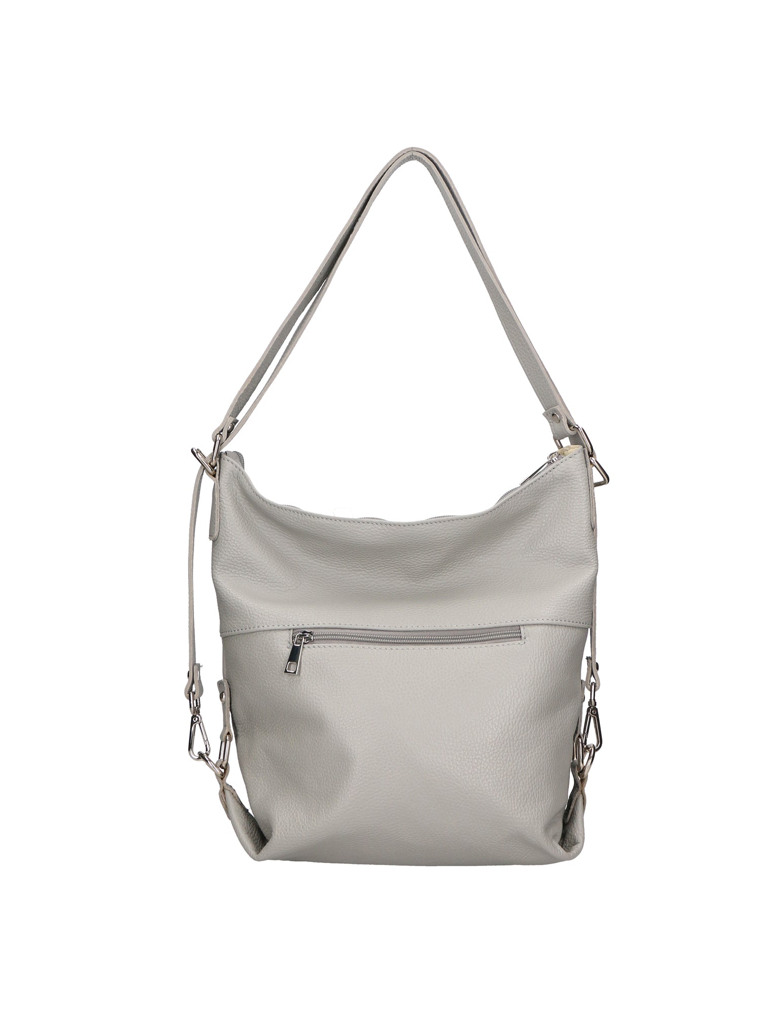 Kesha Borsa a spalla da donna Vera pelle 3301-GRIGIO Gave Lux