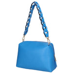 Livia Borsa a spalla da donna Vera pelle 06443-BLU ASTER Gave Lux