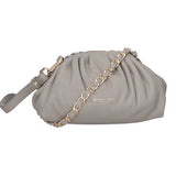 Borsa a tracolla da donna 100% pelle MYB-8014-FW-GRIGIO My Best Bag