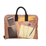 Michela Borsa a mano da donna Vera pelle ZG3007-PENNA Gave Lux
