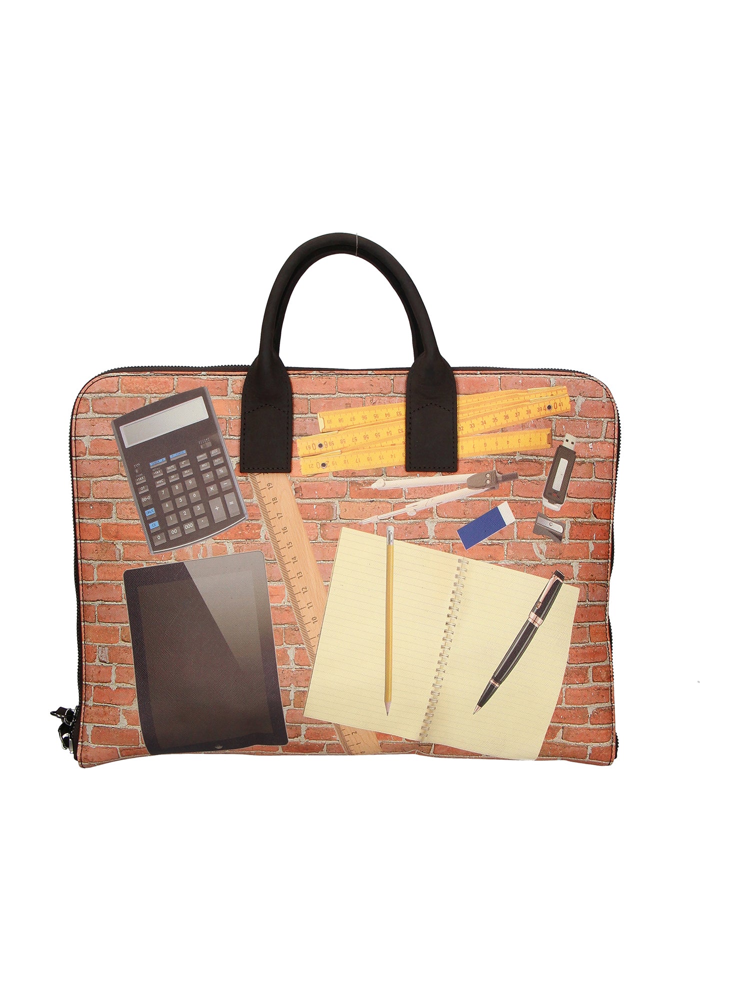 Michela Borsa a mano da donna Vera pelle ZG3007-PENNA Gave Lux