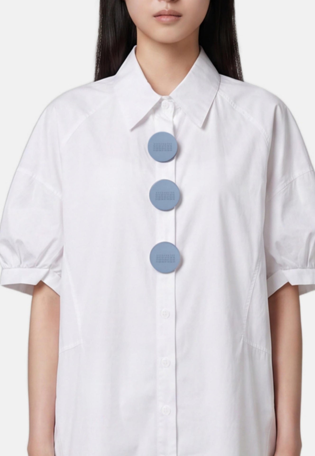 Vestito in Cotone Bianco