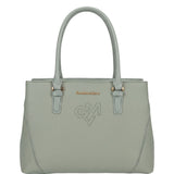 Borsa a Spalla in Pvc Verde
