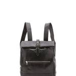 Zaino unisex in vera pelle 100% cotone 4590-NERO Alessia Firenze