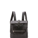Zaino unisex in vera pelle 100% cotone 4590-NERO Alessia Firenze