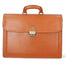 Cesare Borsa da lavoro uomo Vera pelle 7002-CUOIO Gave Lux