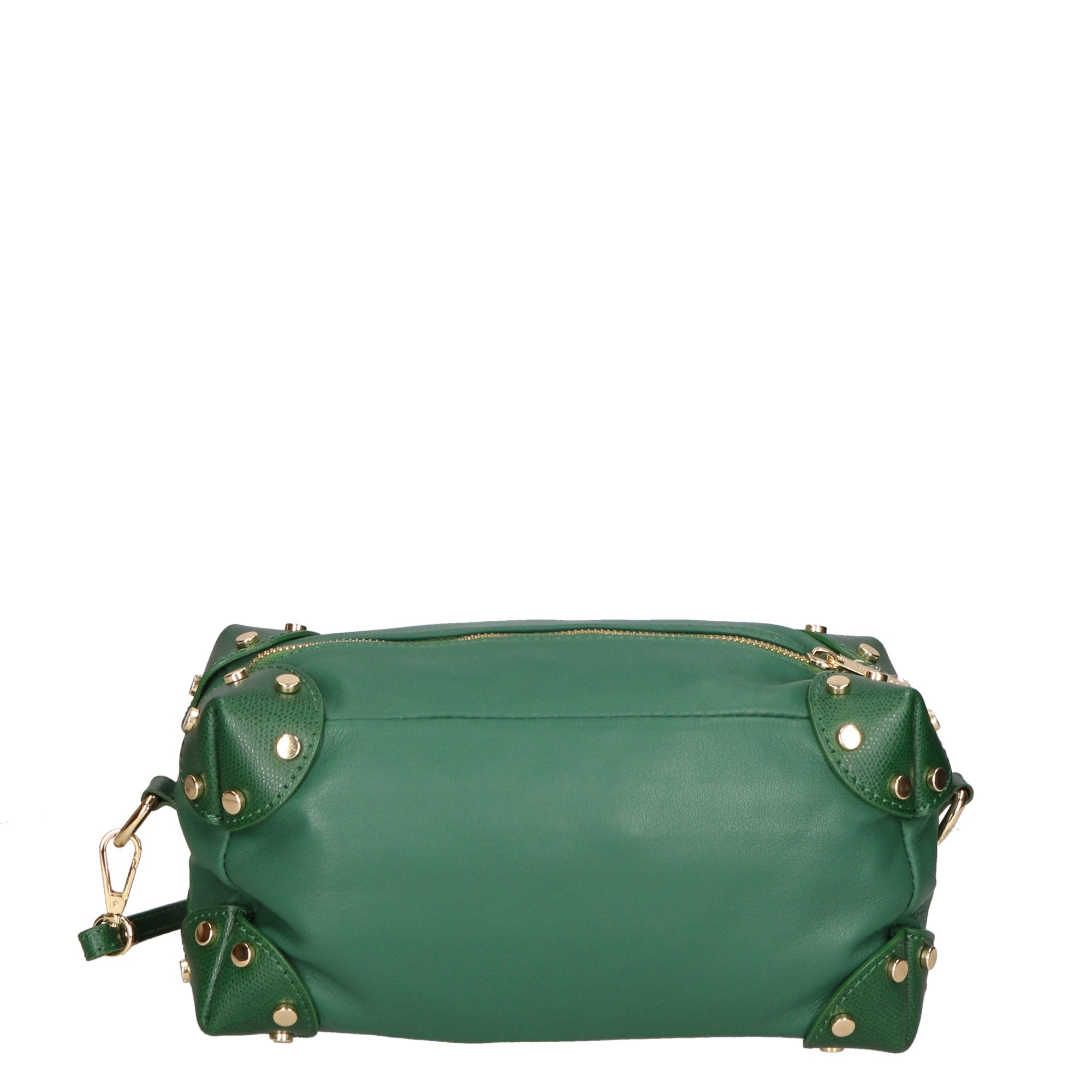 Borsa a tracolla da donna Vera pelle MYB-6011-FW-VERDE+P622 VERDE My Best Bag
