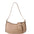 Borsa a spalla da donna 100% vera pelle 07213-L110 TAUPE Roberta Rossi