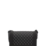 Borsa a mano donna 100% gomma FLAT PENKA M-BLACK-BLACK Marc Ellis