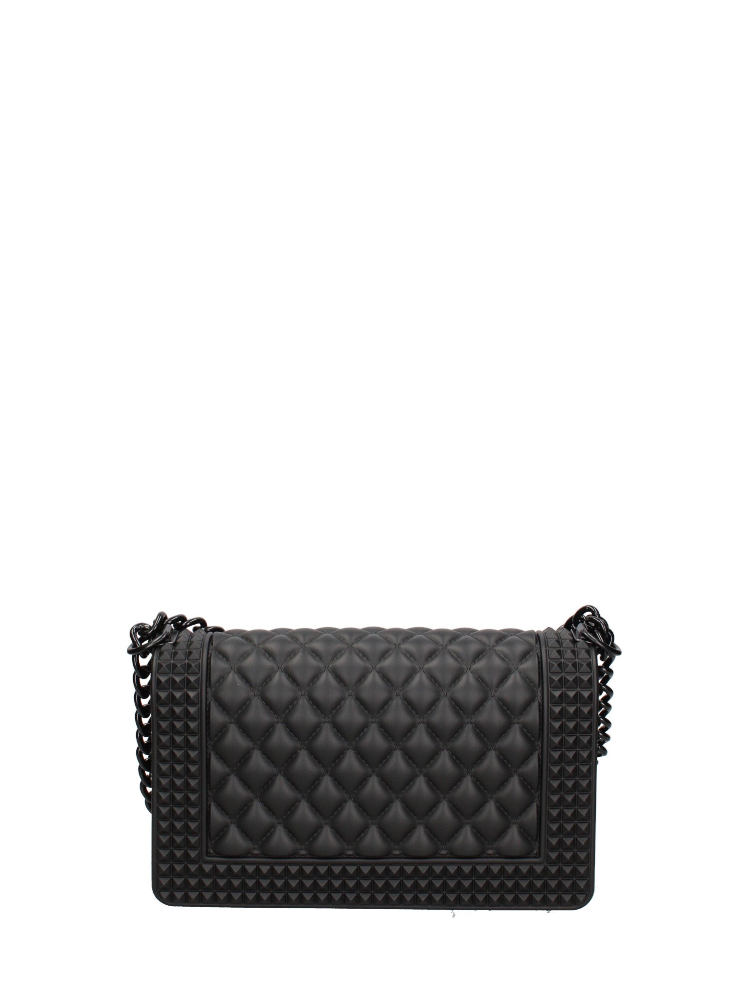 Borsa a mano donna 100% gomma FLAT PENKA M-BLACK-BLACK Marc Ellis