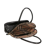 Borsa a mano da donna 100% pelle Naplak MYB-8026-FW-NERO My Best Bag