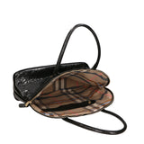 Borsa a mano da donna 100% pelle Naplak MYB-8026-FW-NERO My Best Bag
