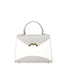 Auriga Chic Borsa a mano da donna Vera pelle 8924-BIANCO+GRIGIO Gave Lux