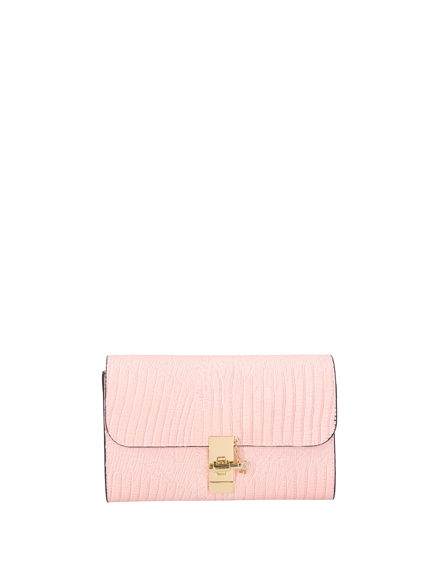 Borsa a tracolla da donna Vera pelle 00734-LU13 ROSA BABY Viola Castellani