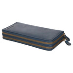 Portafoglio da uomo in vera pelle RFID HILB-3628-BLU Hill Burry