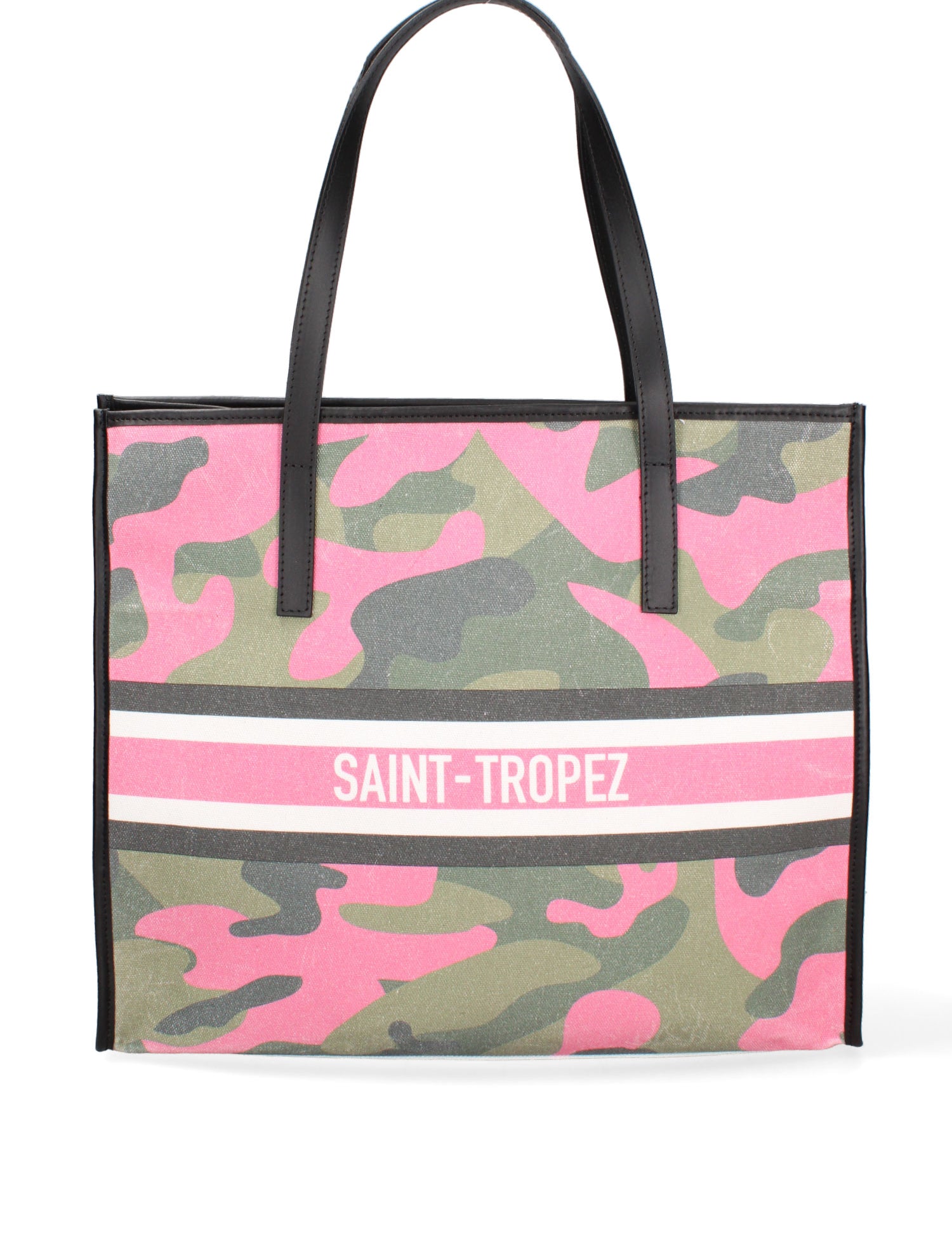 Rimini Borsa a spalla da donna Tela e Vera Pelle 5370-10-NERO Gave Lux