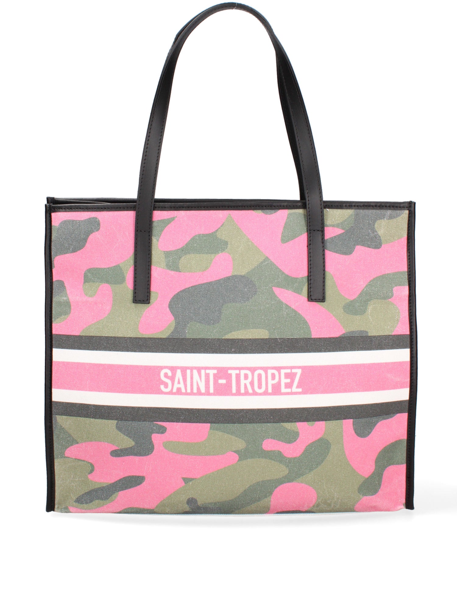 Rimini Borsa a spalla da donna Tela e Vera Pelle 5370-10-NERO Gave Lux