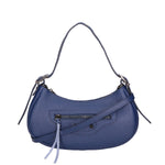 Loredana Borsa a spalla da donna Vera pelle 06548-BLU JEANS Gave Lux