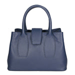 Alessandra Borsa a mano da donna Vera pelle 05000-D24 BLU BLUE Gave Lux