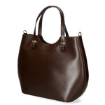 Egle Borsa a mano da donna Vera pelle 80046-T.MORO Gave Lux