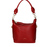Elowen Elite Borsa a spalla da donna Vera Pelle 03824-10 ROSSO SCURO Chiara Ferretti