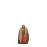 Borsa a Mano in 100% Pu Vegan Leather Beige