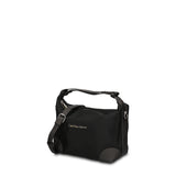 Borsa a Mano in 100% Pu Vegan Leather Nero