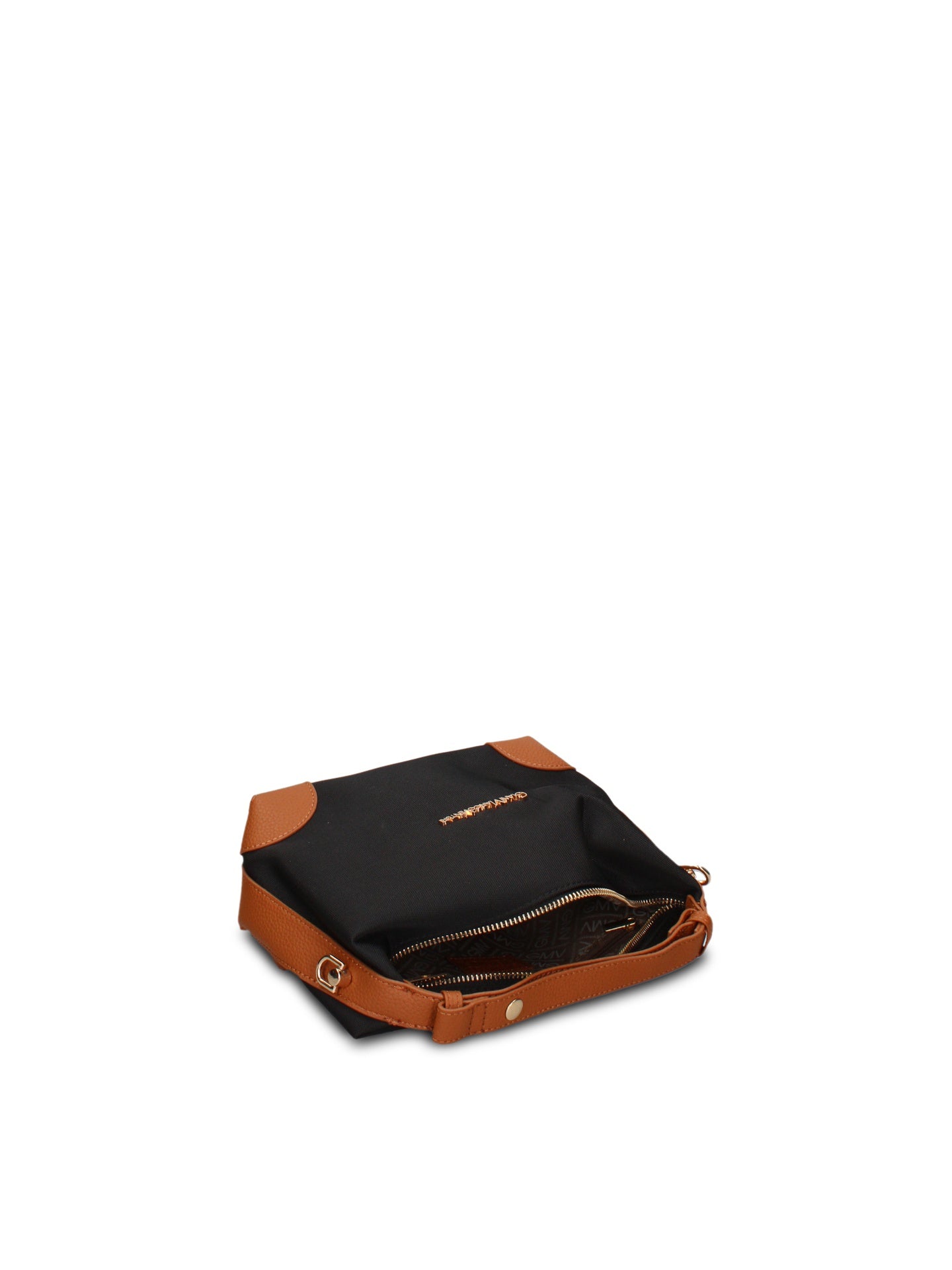 Borsa a Mano in 100% Pu Vegan Leather Nero