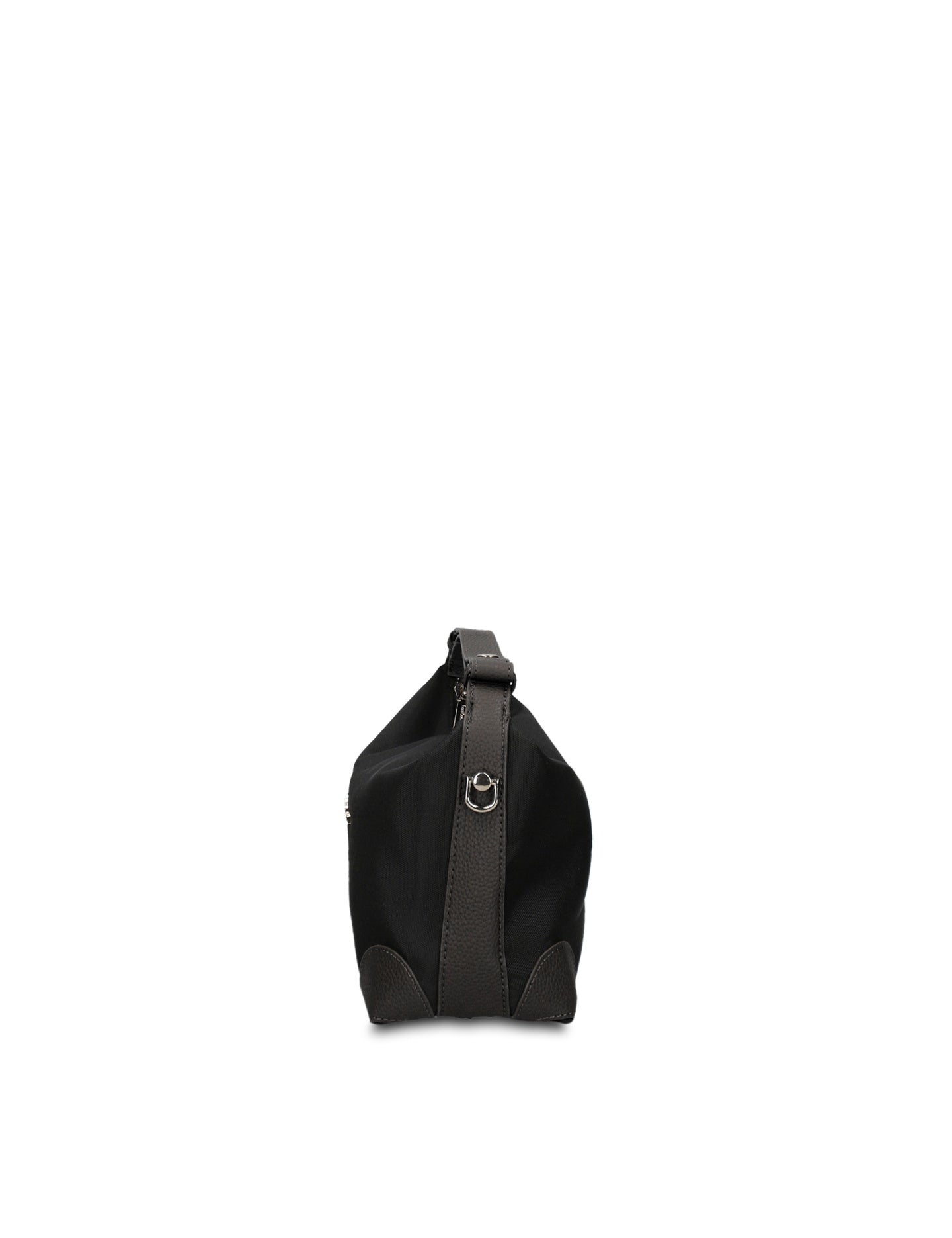 Borsa a Mano in 100% Pu Vegan Leather Nero