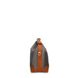 Borsa a Mano in 100% Pu Vegan Leather Grigio